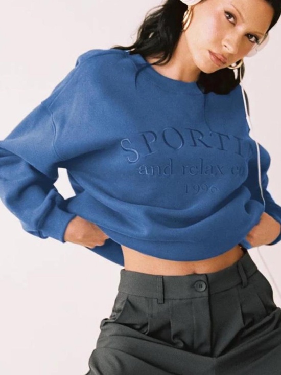 Princess Polly Sweaters - Princess Polly Sportif & Relax Co. Crewneck